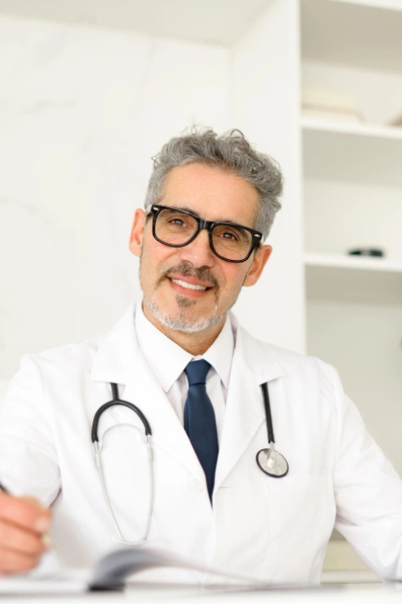 терапевт ведет онлайн консультацию